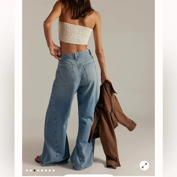 We The Free Eden High Slouchy Flare Jean - Picture 2 of 11